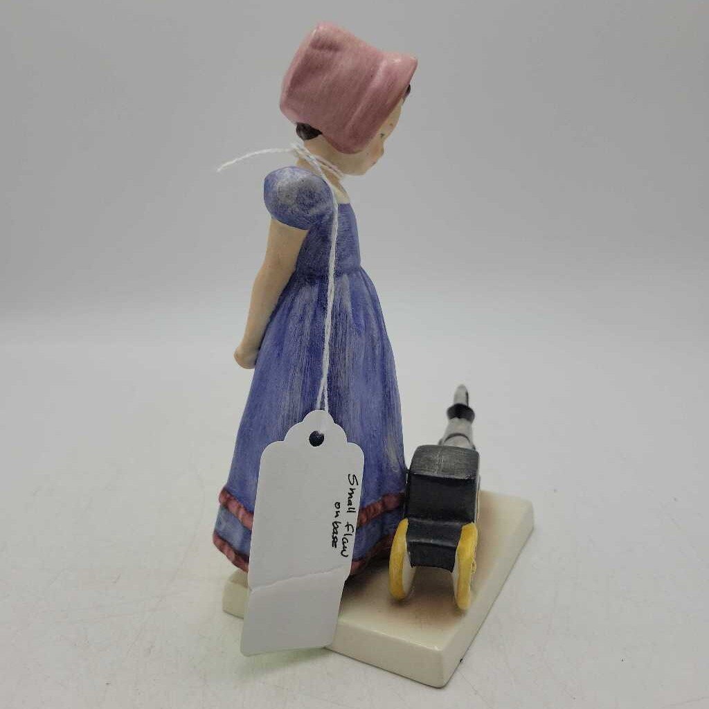 Hummel Figurine Girl with Toy Carriage Full Bee FB3 (RHA)