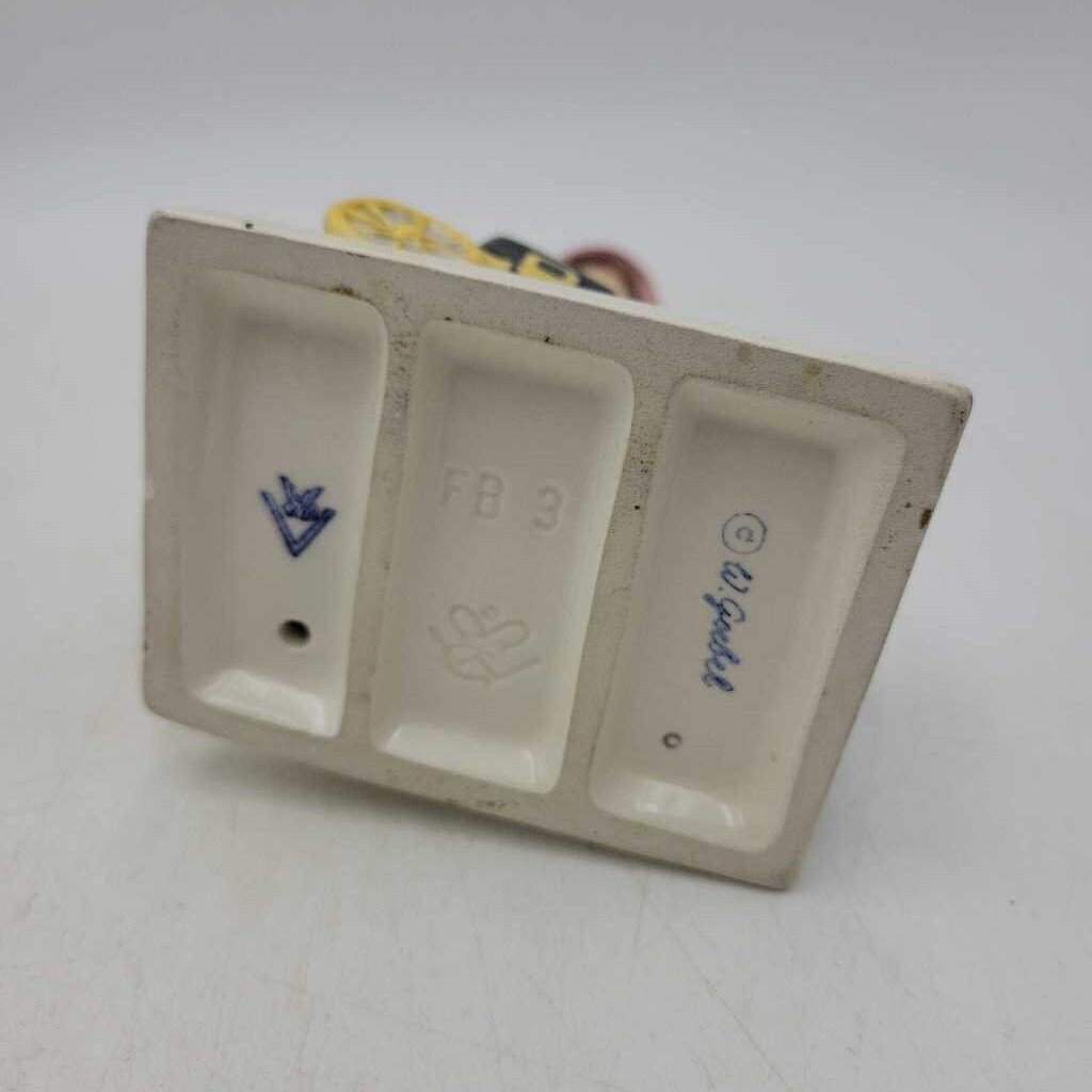 Hummel Figurine Girl with Toy Carriage Full Bee FB3 (RHA)