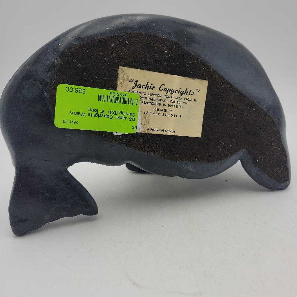 Jackir Copyrights Walrus Carving (DS)