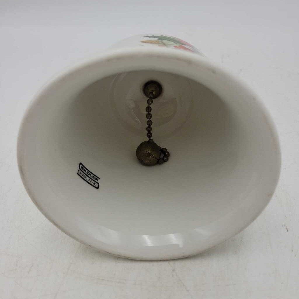 Sadler Christmas Dinner Bell, Made in England SCCD0009