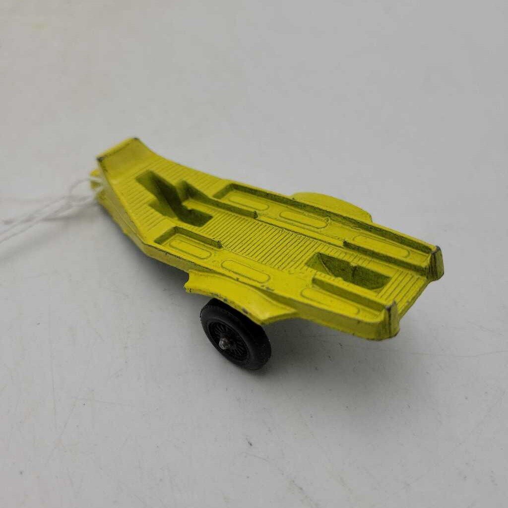 Vintage Tootsie toy Motorcycle trailer (JAS)