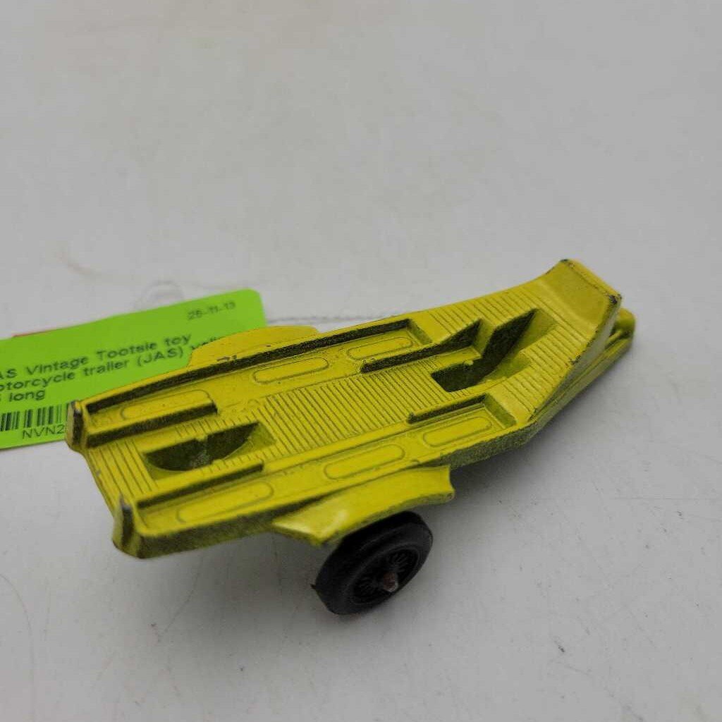 Vintage Tootsie toy Motorcycle trailer (JAS)