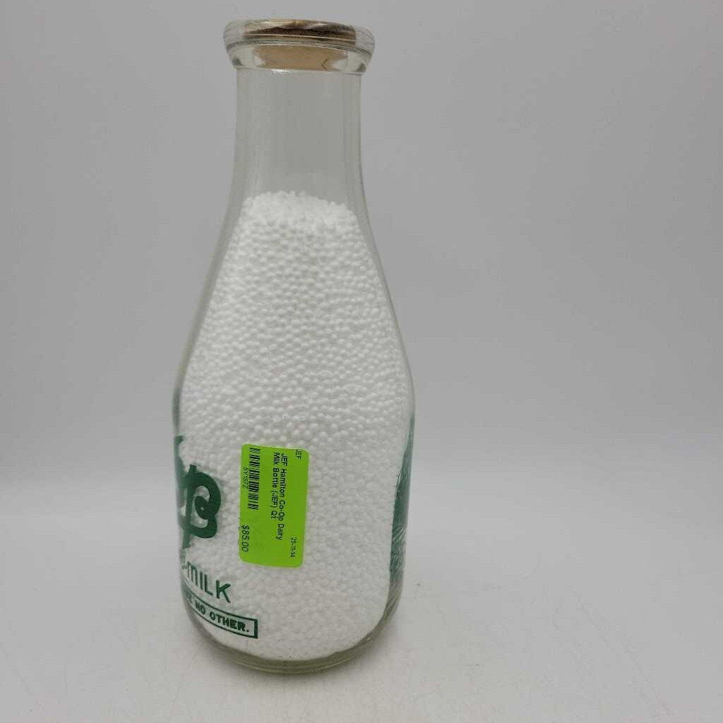 Hamilton Co-Op Dairy Milk Bottle (JEF)