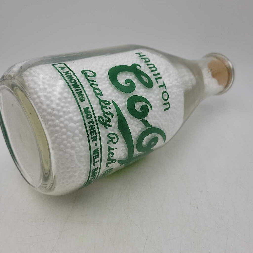 Hamilton Co-Op Dairy Milk Bottle (JEF)