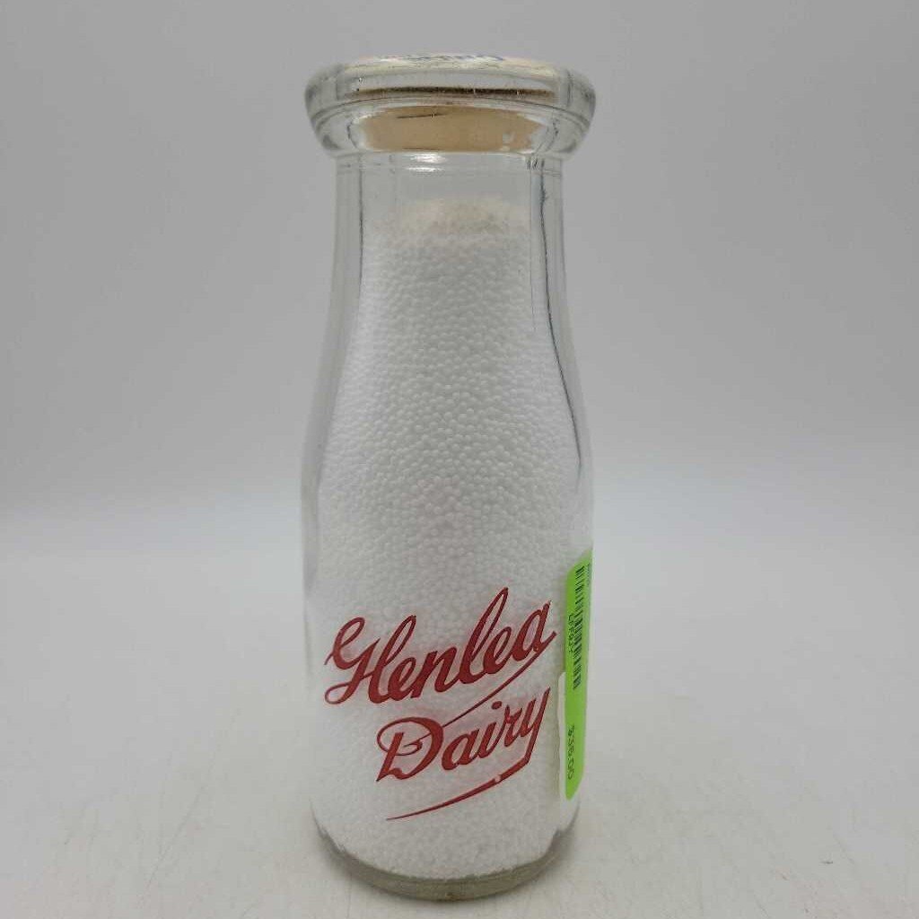 Glenlea Dairy Hamilton Milk bottle Half Pint (Jef)