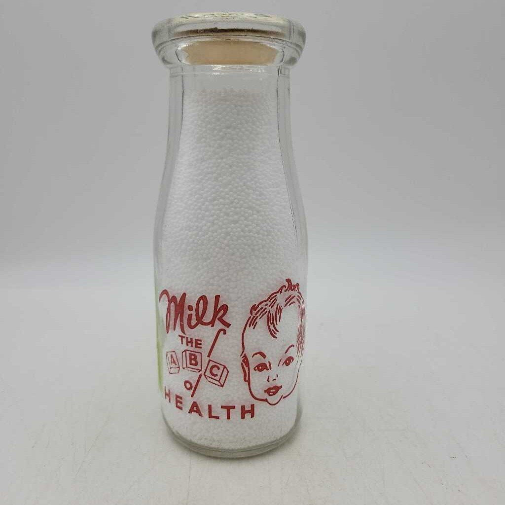 Glenlea Dairy Hamilton Milk bottle Half Pint (Jef)