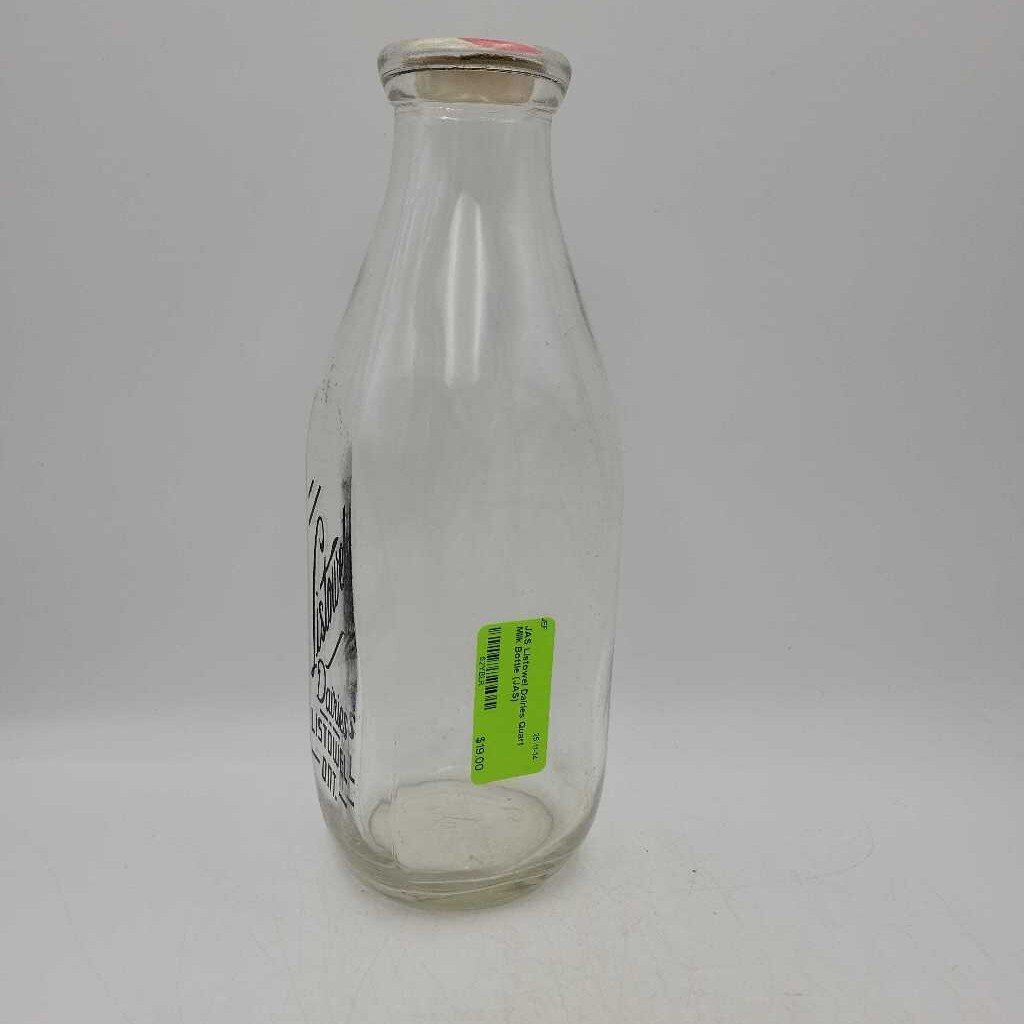 Listowel Dairies Quart Milk Bottle (JAS)