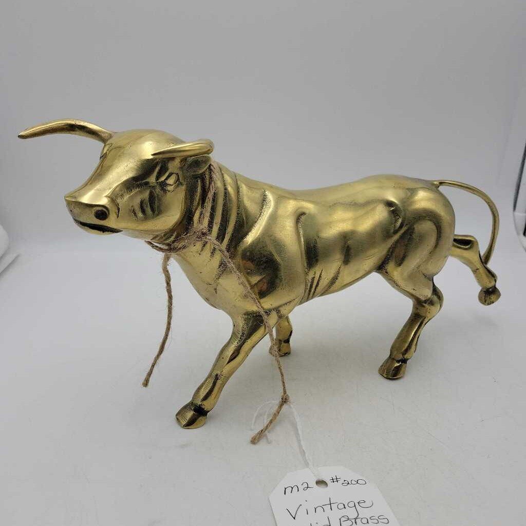 Brass Running Bull (M2) #200