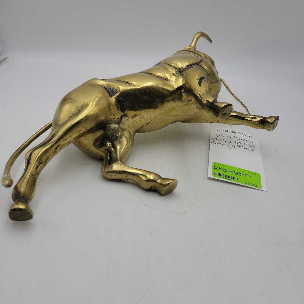 Brass Running Bull (M2) #200