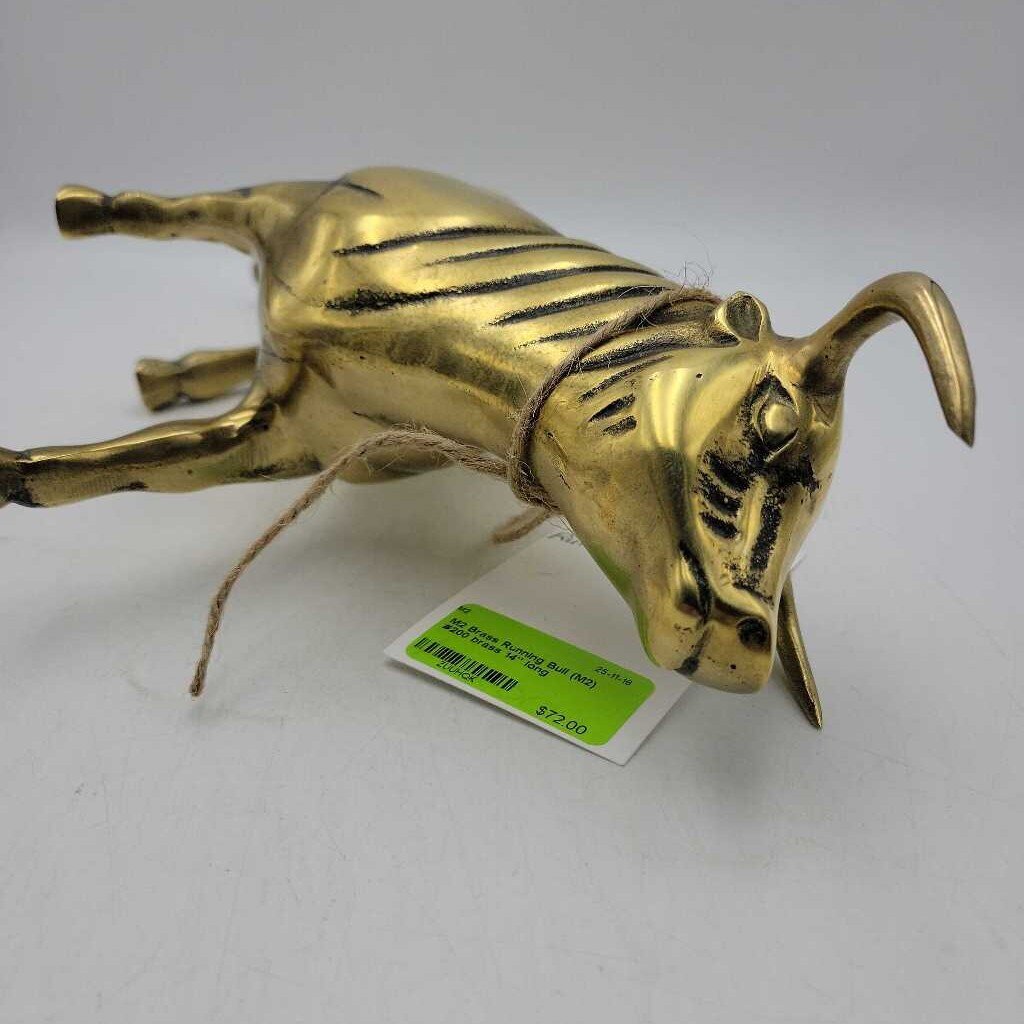 Brass Running Bull (M2) #200