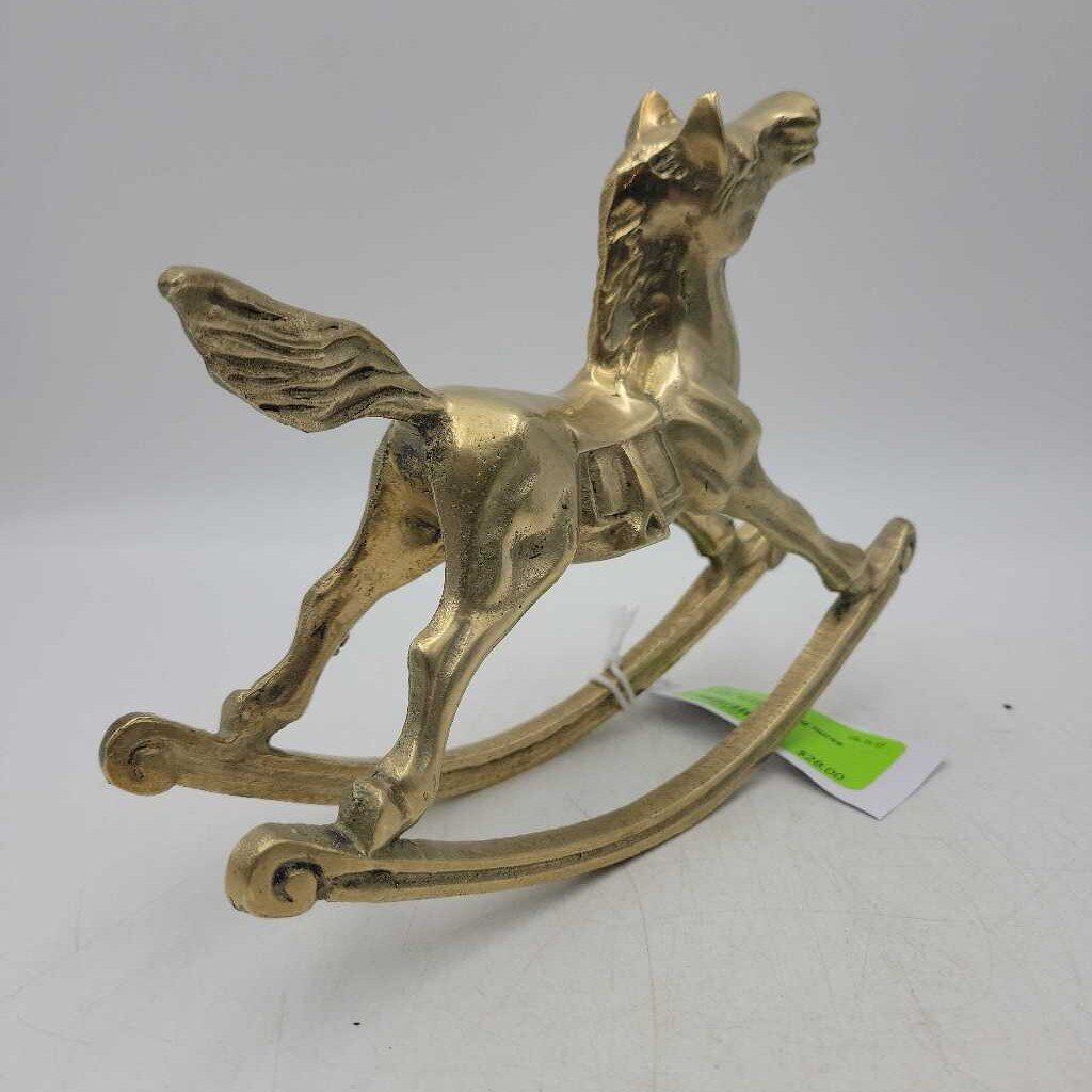 Brass Rocking Horse (LOR)