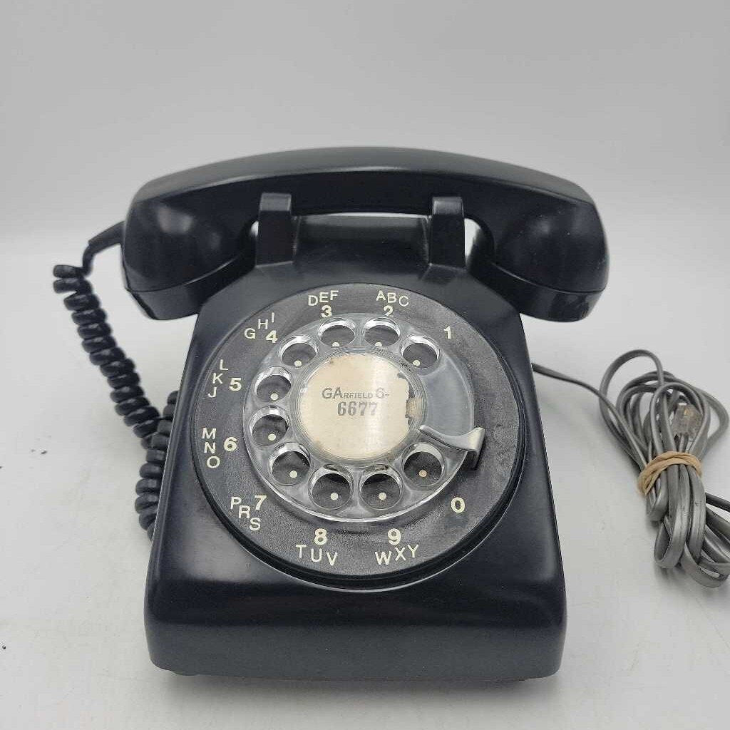 Retro Black Dial Telephone (works) (YVO) (511)
