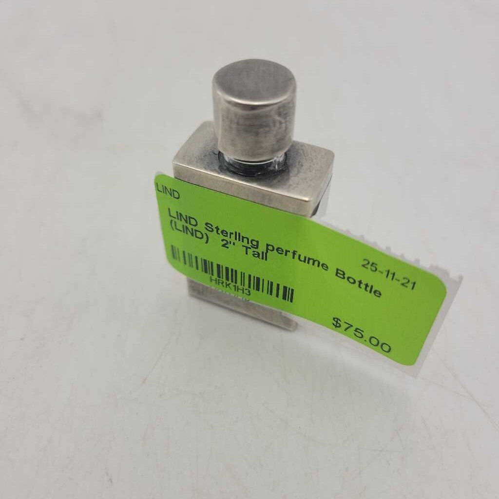 Sterling perfume Bottle (LIND)