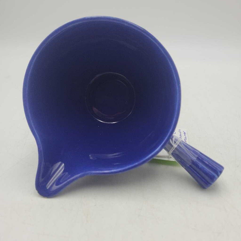 Vintage 1936-38 Fiesta Cobalt stick handle creamer (JL)