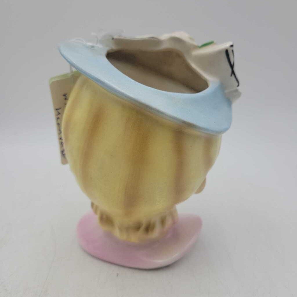 Enesco Japan Winking Lady head vase (JL)