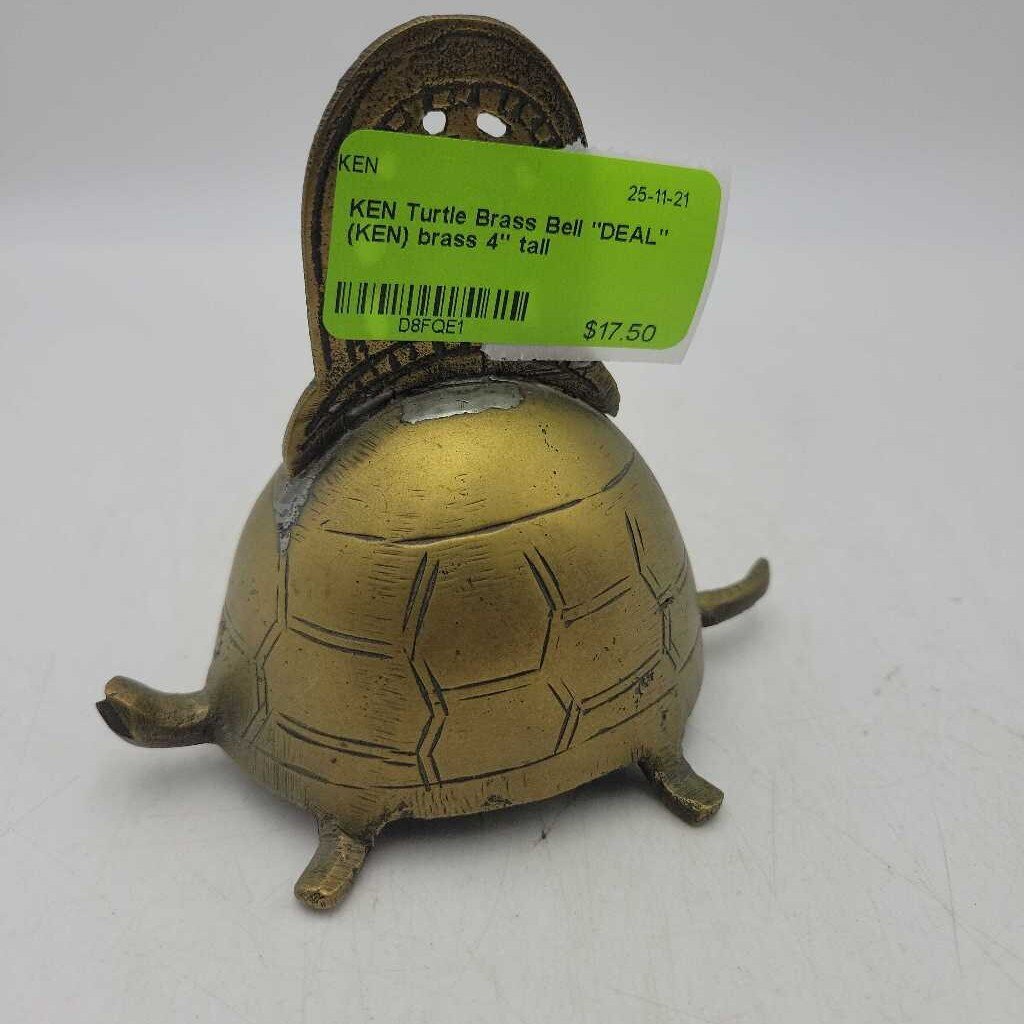 Turtle Brass Bell "DEAL" (KEN)