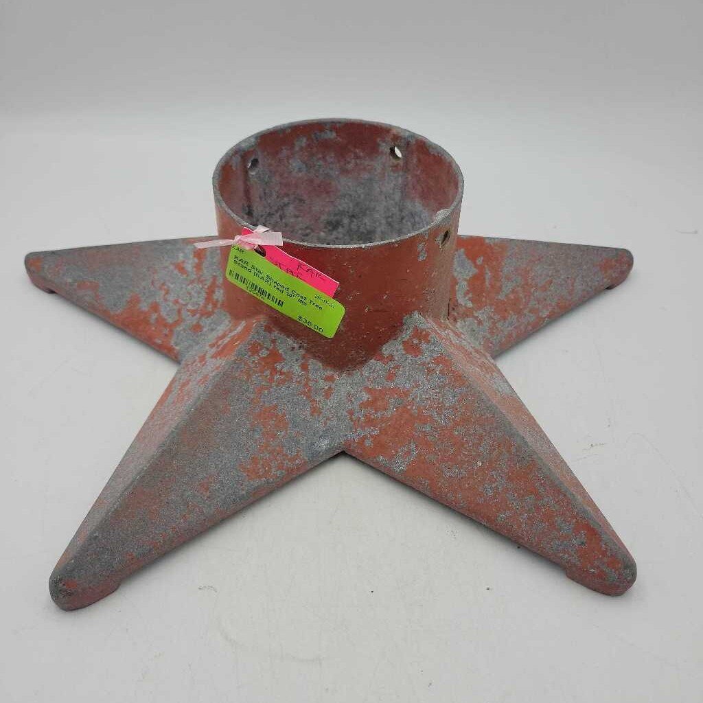 Star Shaped Cast Tree Stand (KAR)