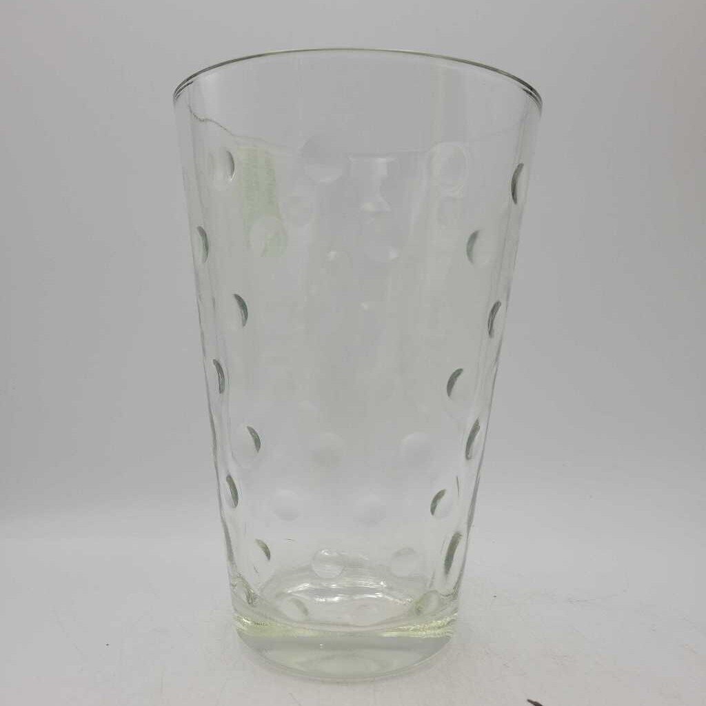 Clear Bubble vase (JAS)
