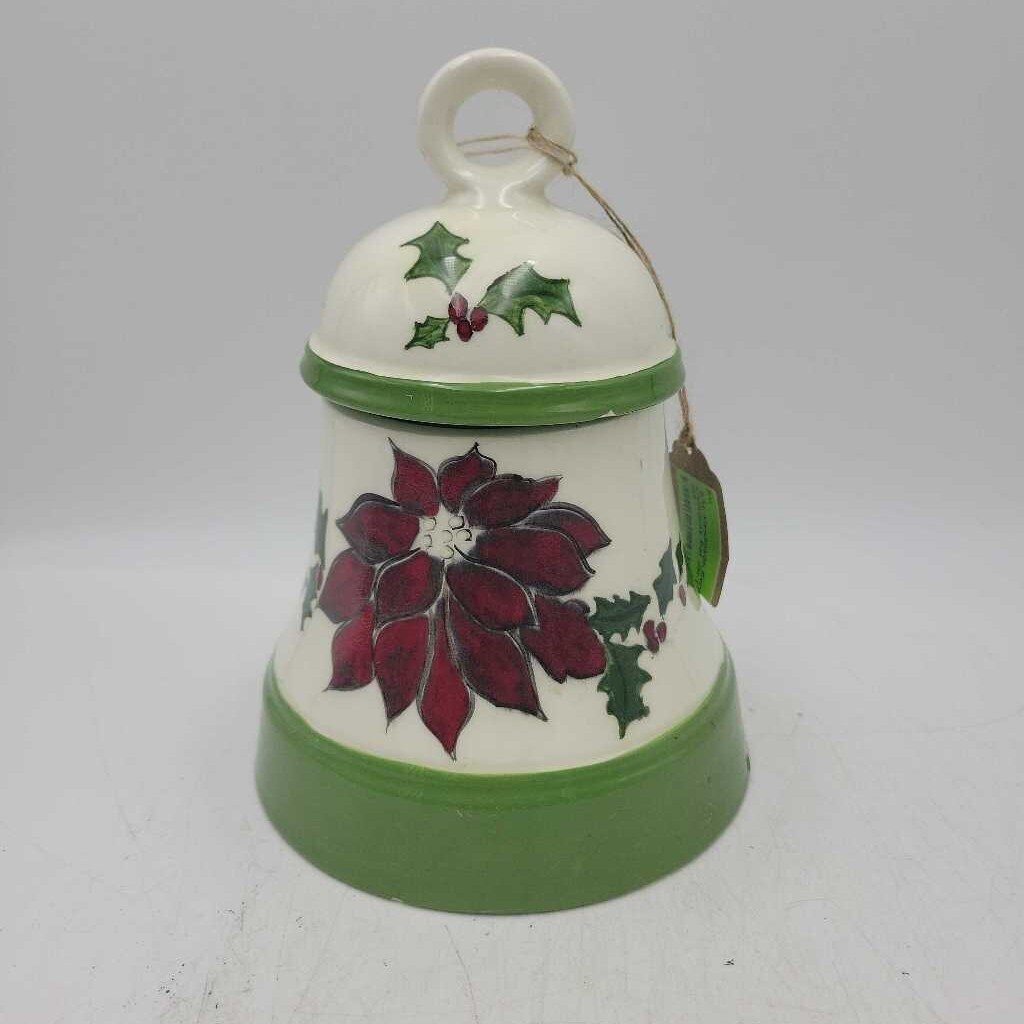Handmade Ceramic Christmas Bell Jar (SAL)