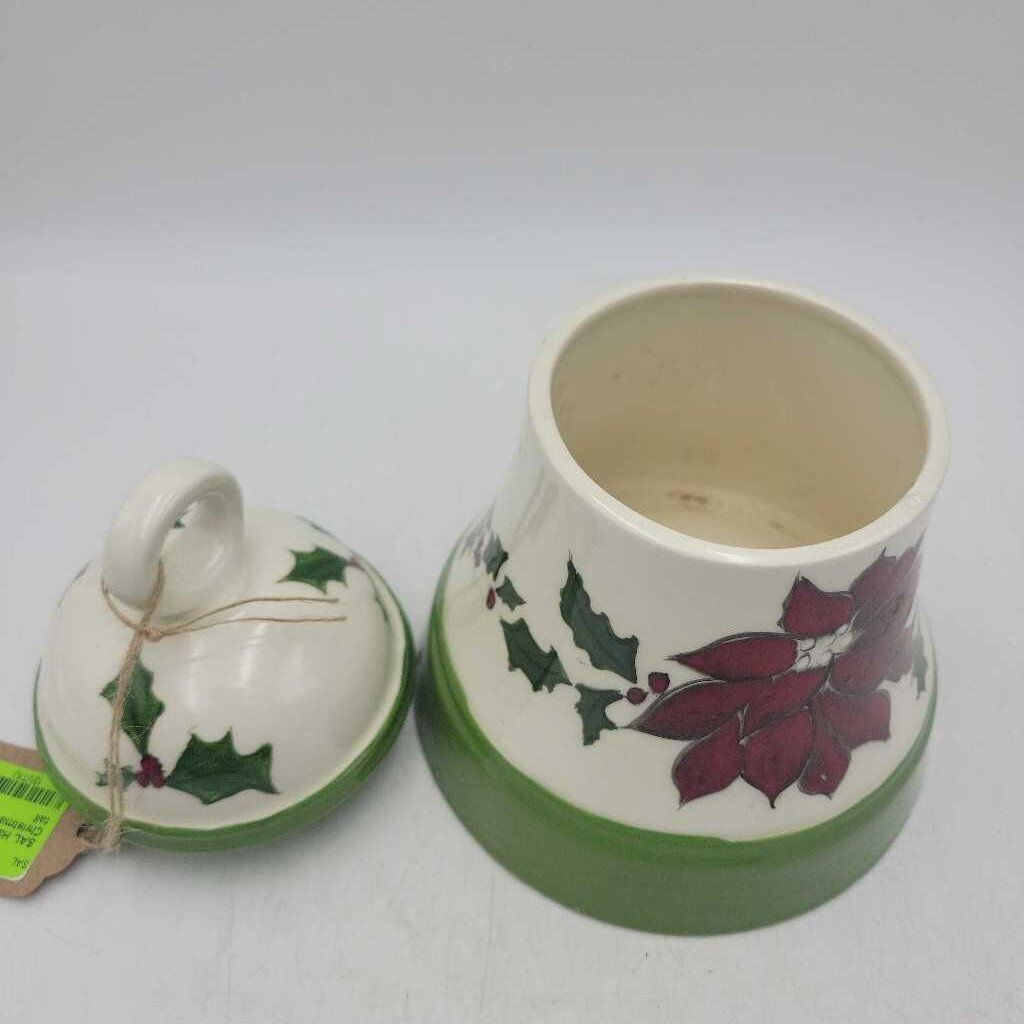 Handmade Ceramic Christmas Bell Jar (SAL)