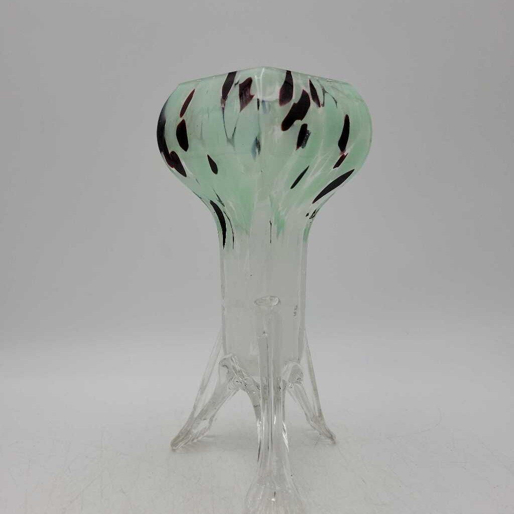 Hand blown glass Vase (LIND)
