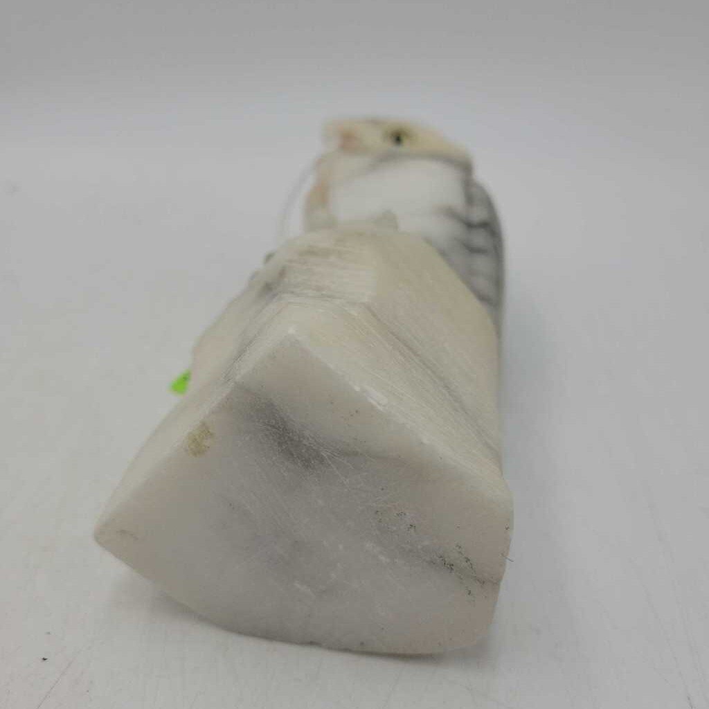 MCM Alabaster Owl Carving (DS)