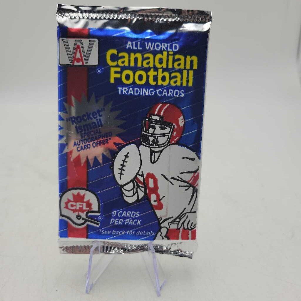 1991 All World Canadian Football cards 3 pk Deal (JAS)