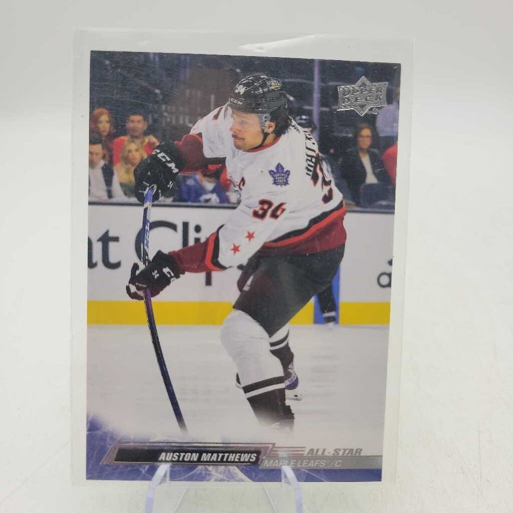 2023-24 Upper Deck Hockey 659 Auston Matthews (JAS)