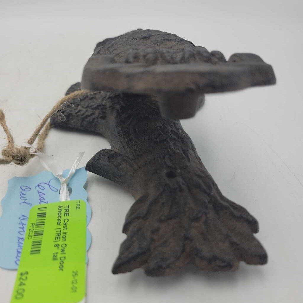 Cast Iron Owl Door knocker (TRE)