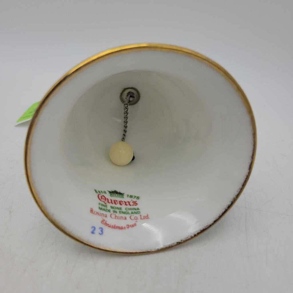 Queen's made in England Christmas Bell (RHA)