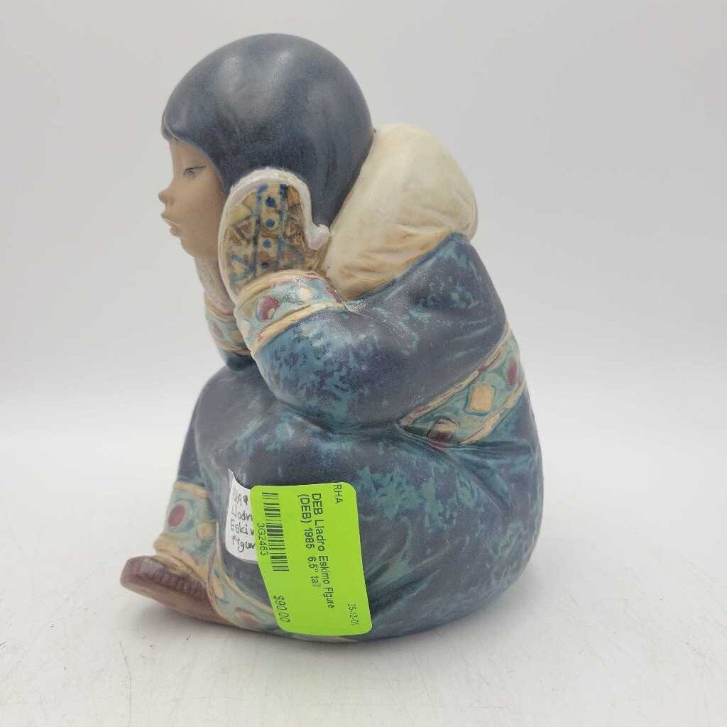 Lladro Eskimo Figure (RHA) 1985