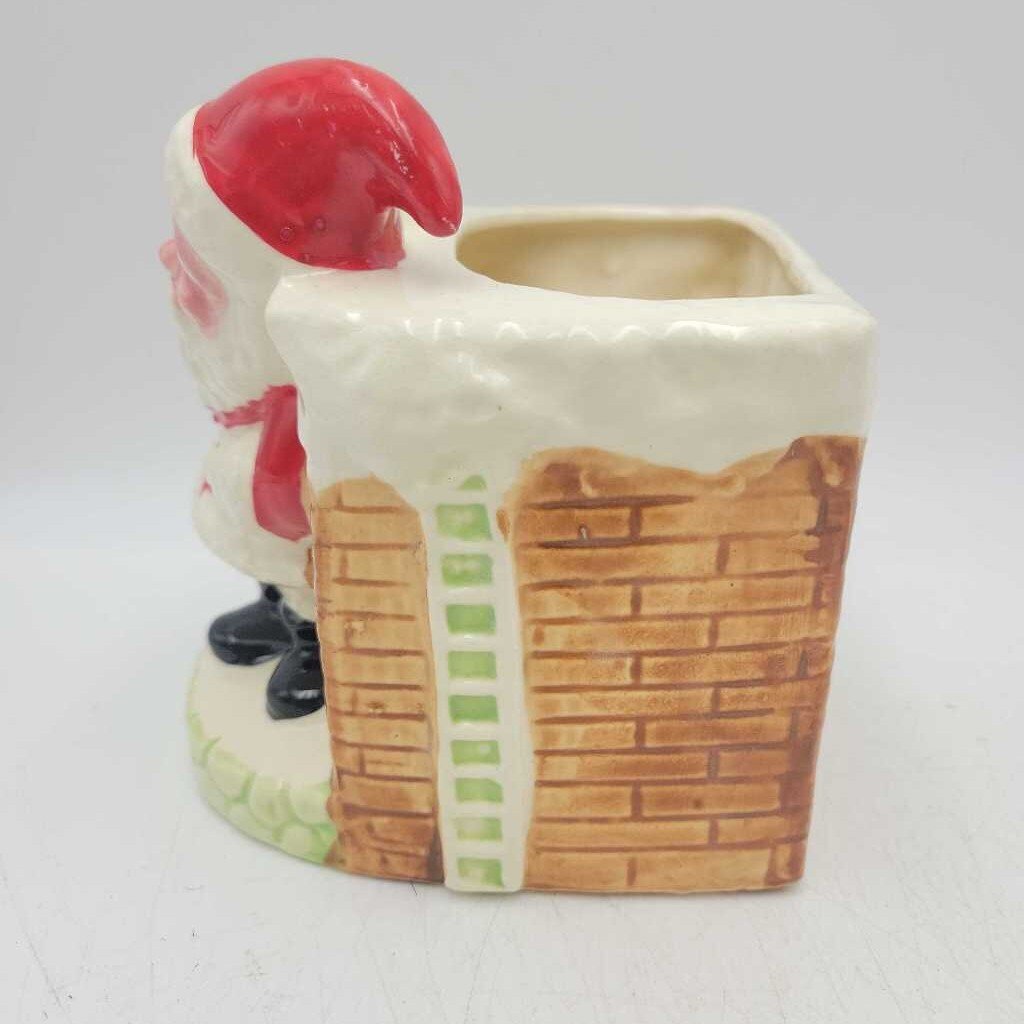 Vintage Made in Japan Santa Planter (JH49)