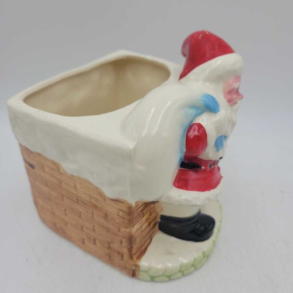 Vintage Made in Japan Santa Planter (JH49)