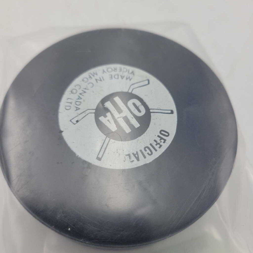 Hagersville Flyers Hockey Puck OHA (JAS)