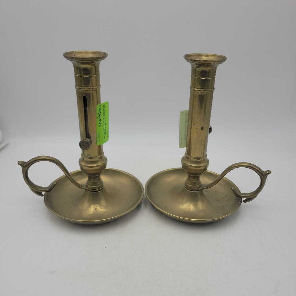 Brass Push Up Candle Sticks (PR) (US2)