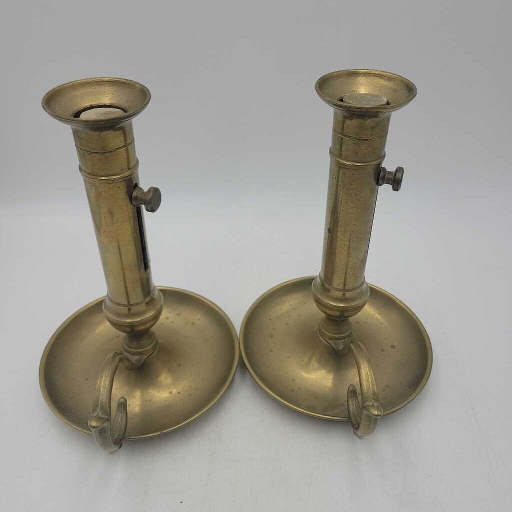Brass Push Up Candle Sticks (PR) (US2)