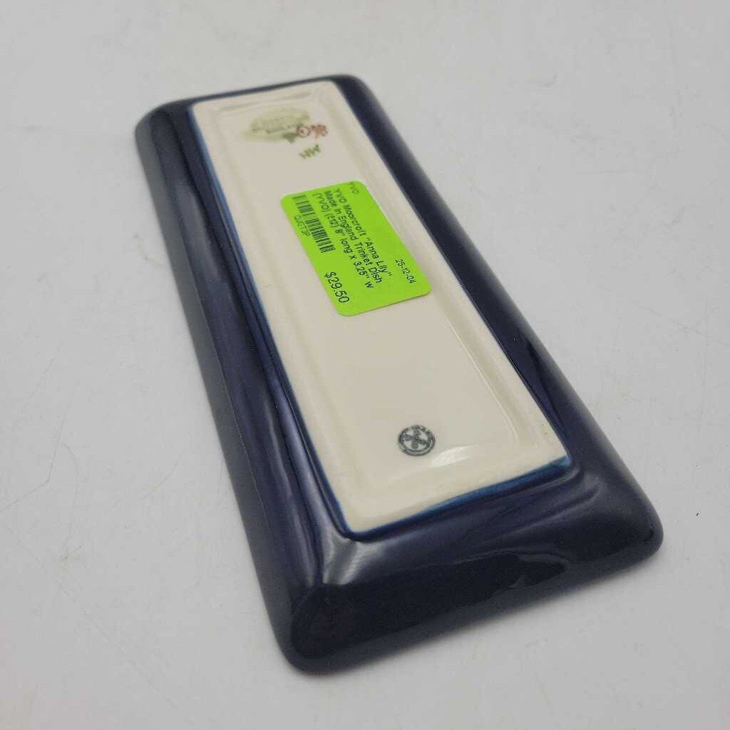 Moorcroft "Anna Lily" Made In England Trinket Dish (YVO) (512)