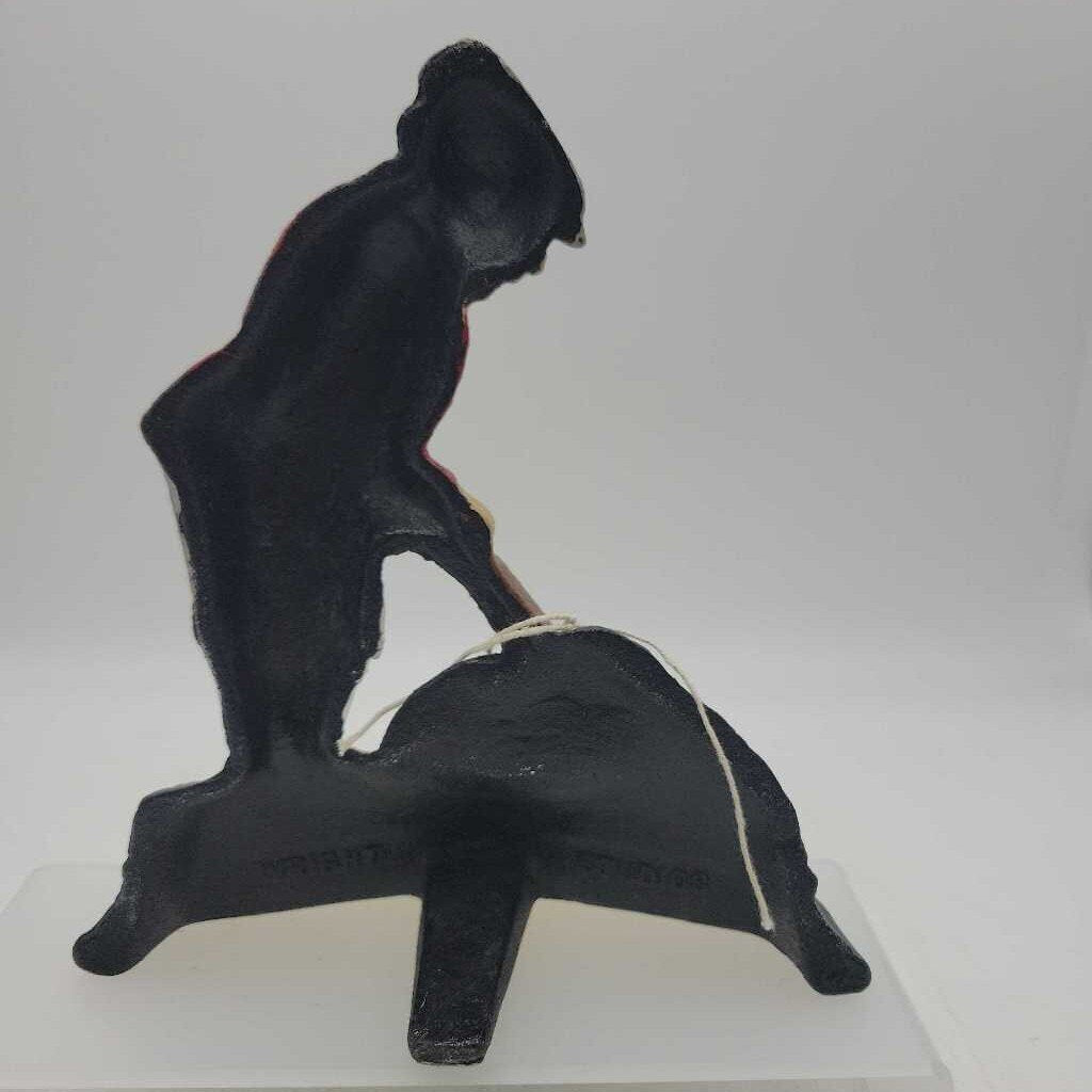 Golfer Door Stop Cast Iron (YVO) (512)