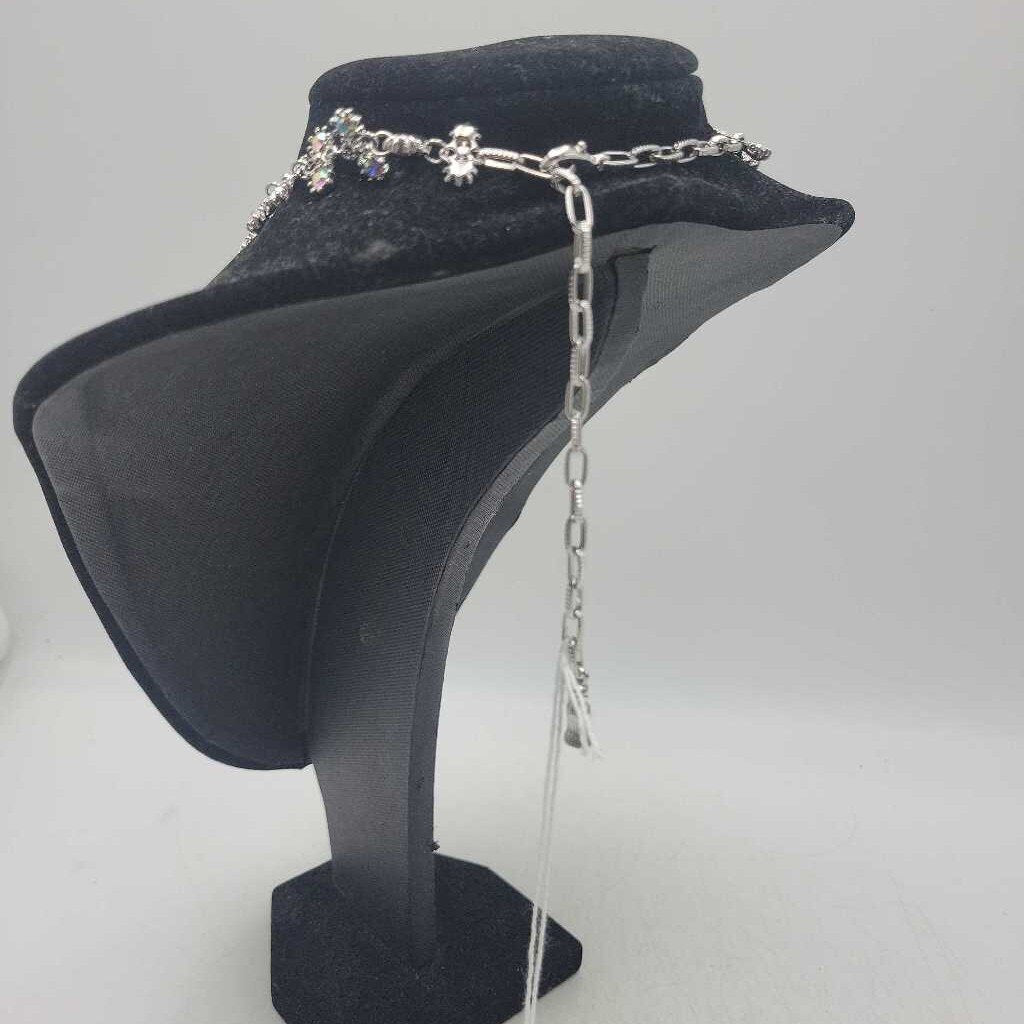 Rhinestone necklace (LIND)