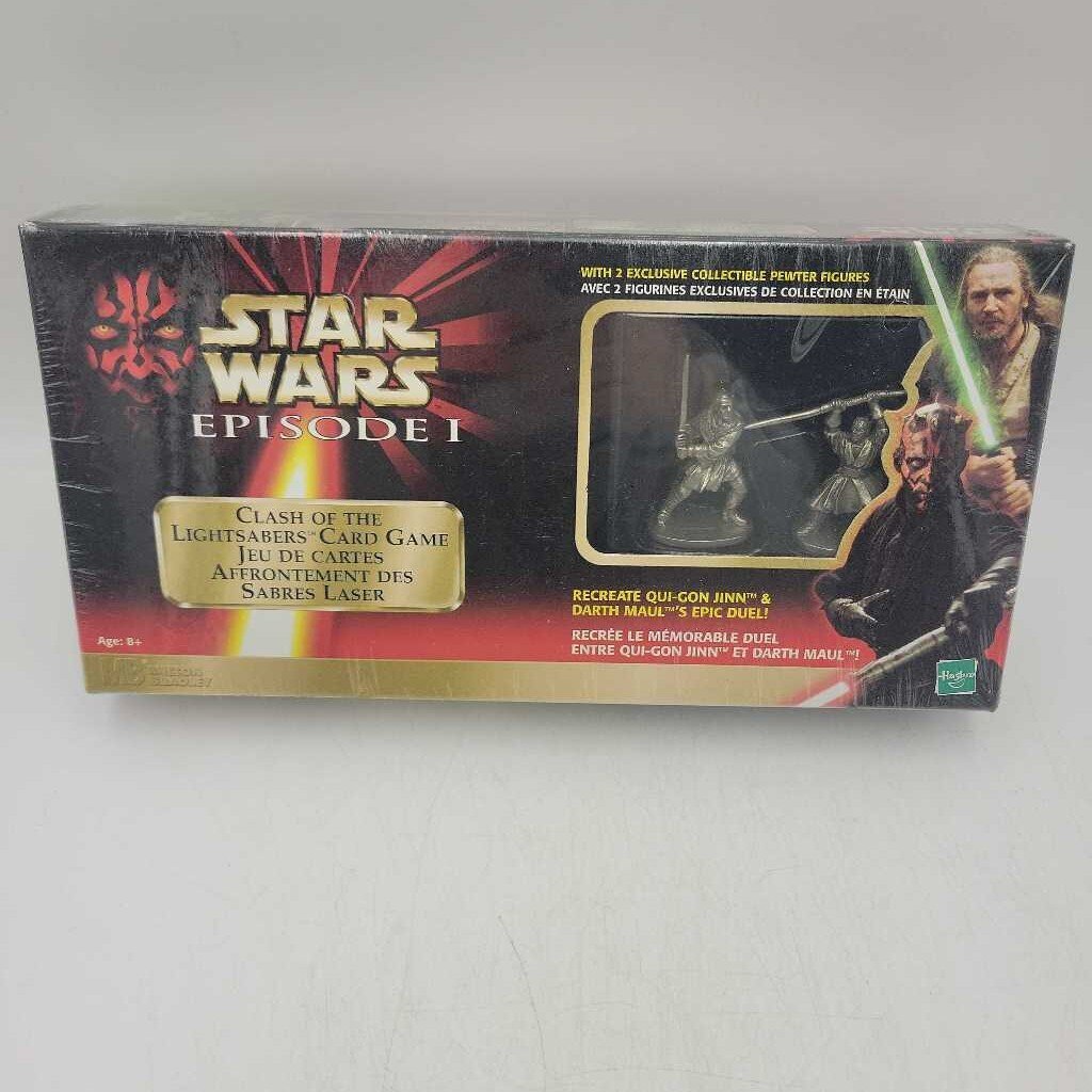 Star Wars Episode 1 Clash of the Lightsabers card game (JAS)
