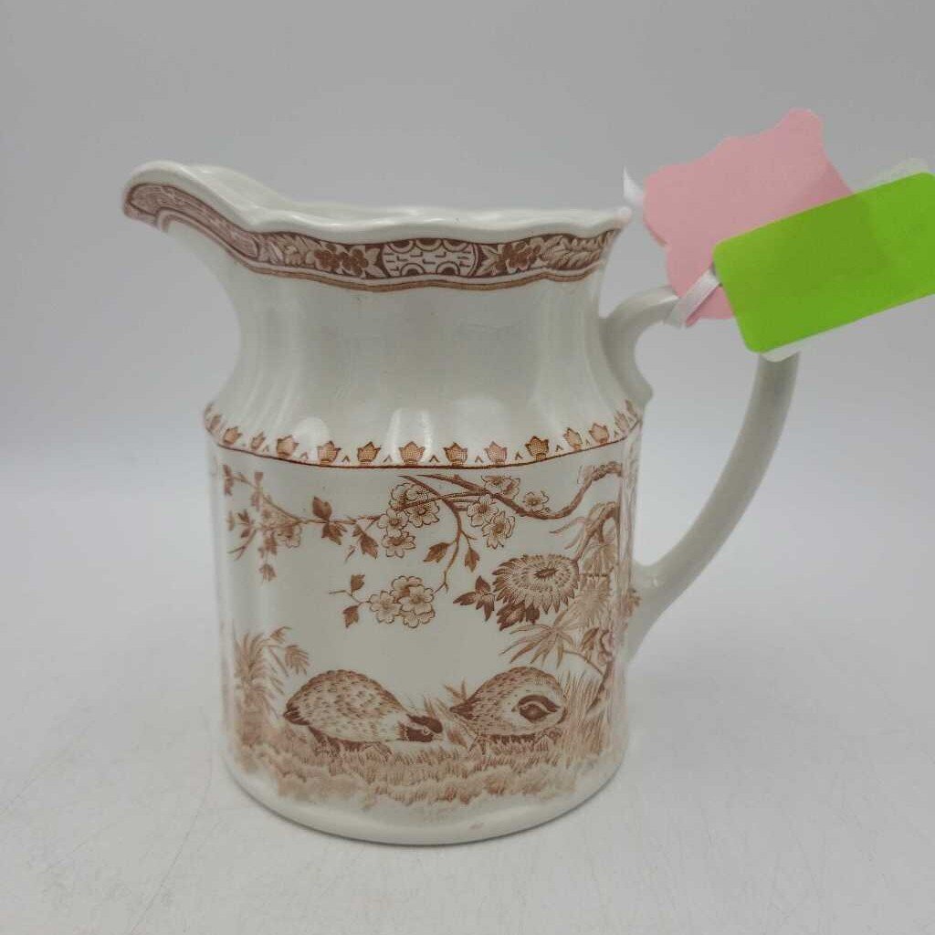 Furnivals Quail Pitcher made in England Pitcher (TRE)