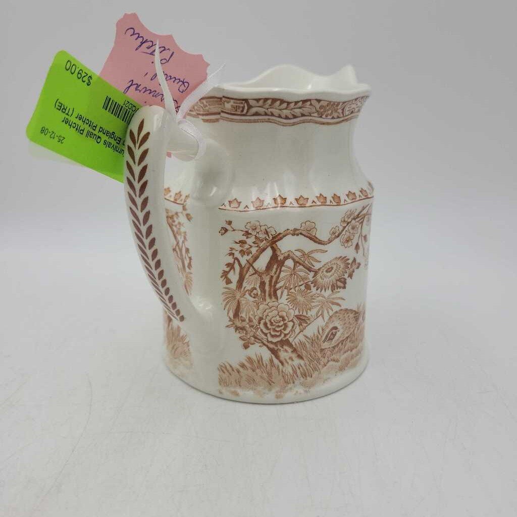 Furnivals Quail Pitcher made in England Pitcher (TRE)