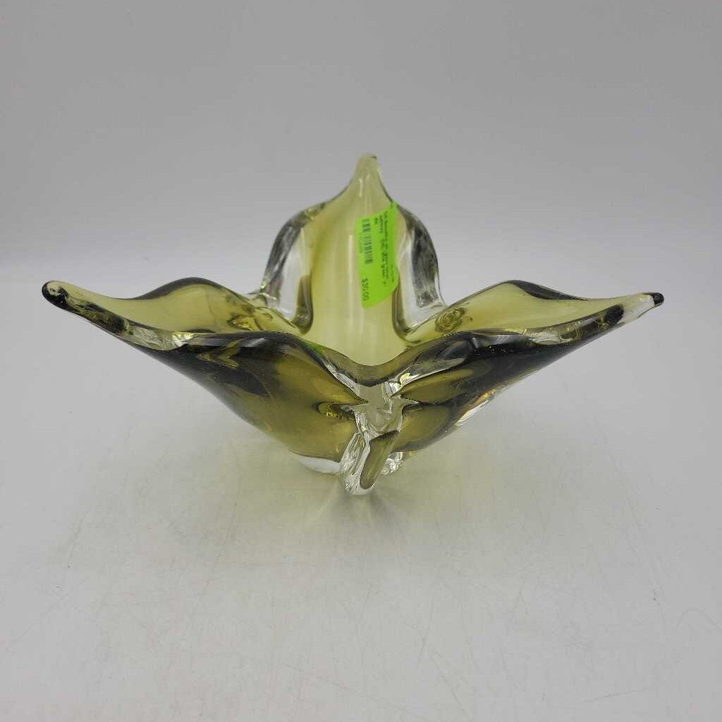 Beautiful art glass bowl ashtray (DS) 3514