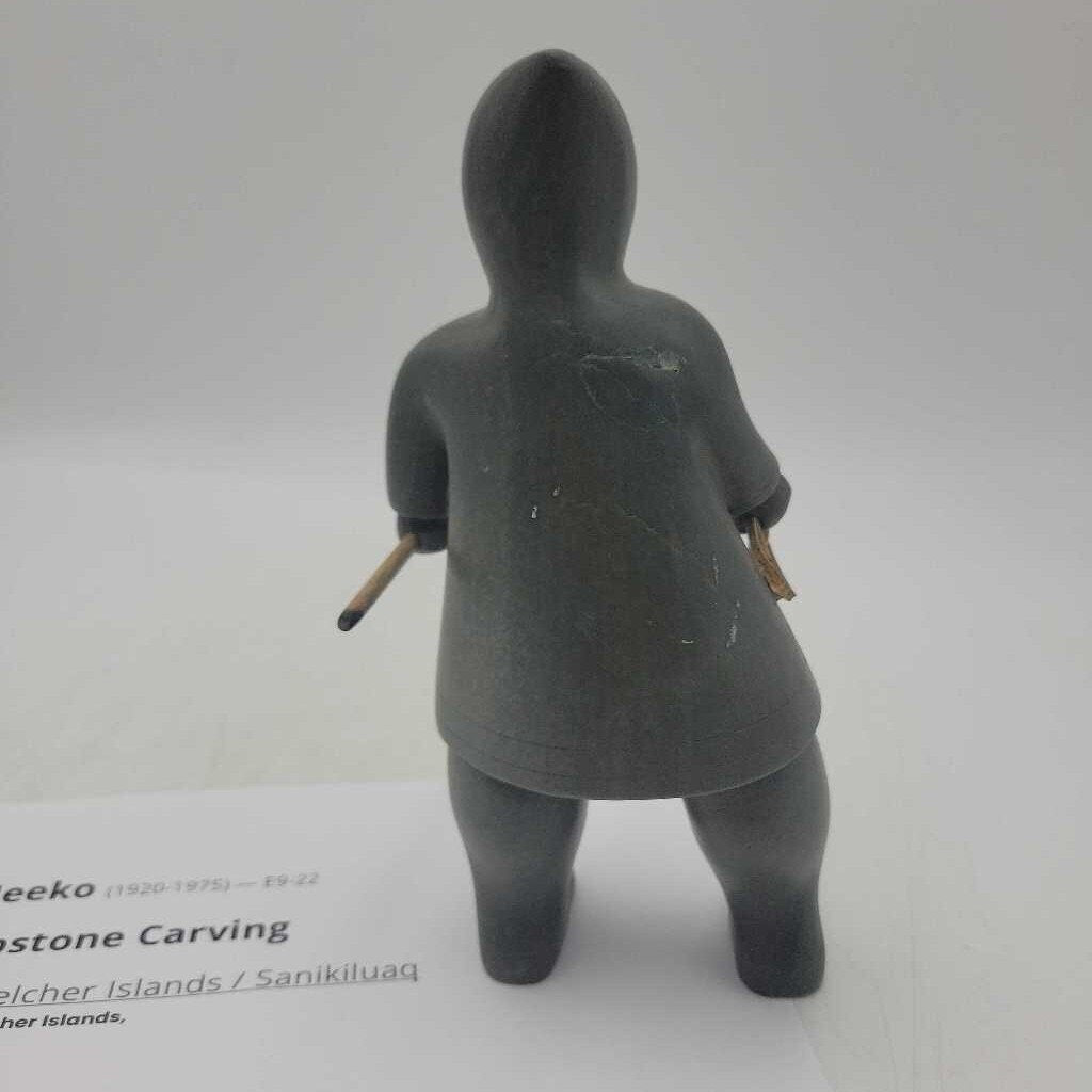 Moses Meeko Inuit Soapstone Carving (DS)