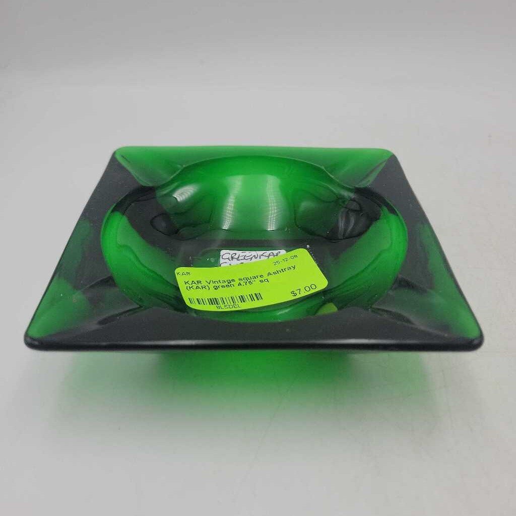 Vintage square Ashtray (KAR)
