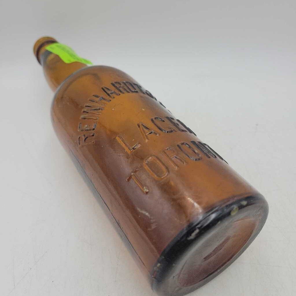 Reinhardt Amber tall boy Beer Bottle (JAS)