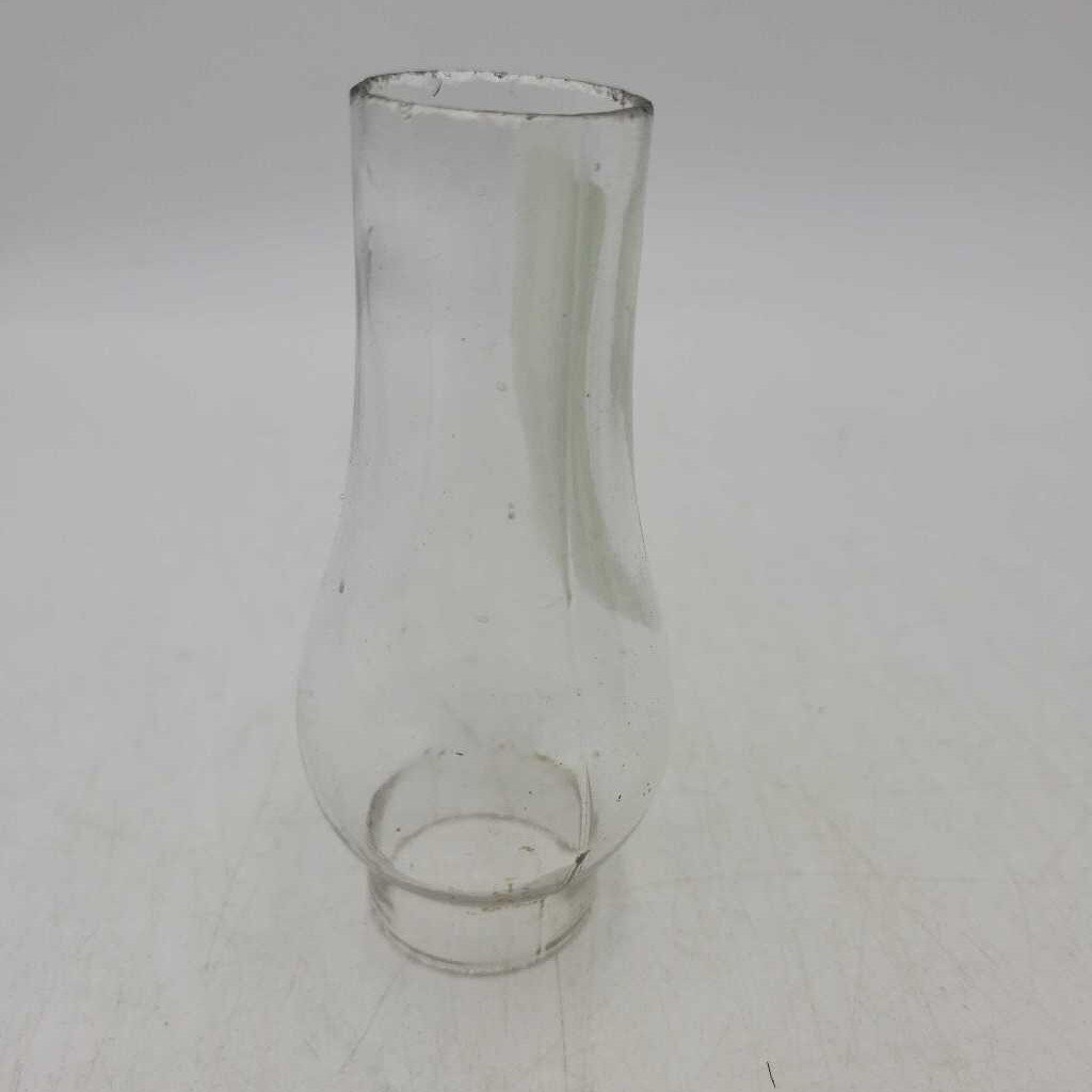 Antique miniature small Oil Lamp Lantern Glass Chimney (JAS)
