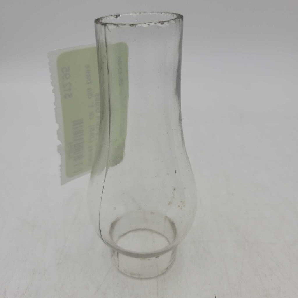 Antique miniature small Oil Lamp Lantern Glass Chimney (JAS)