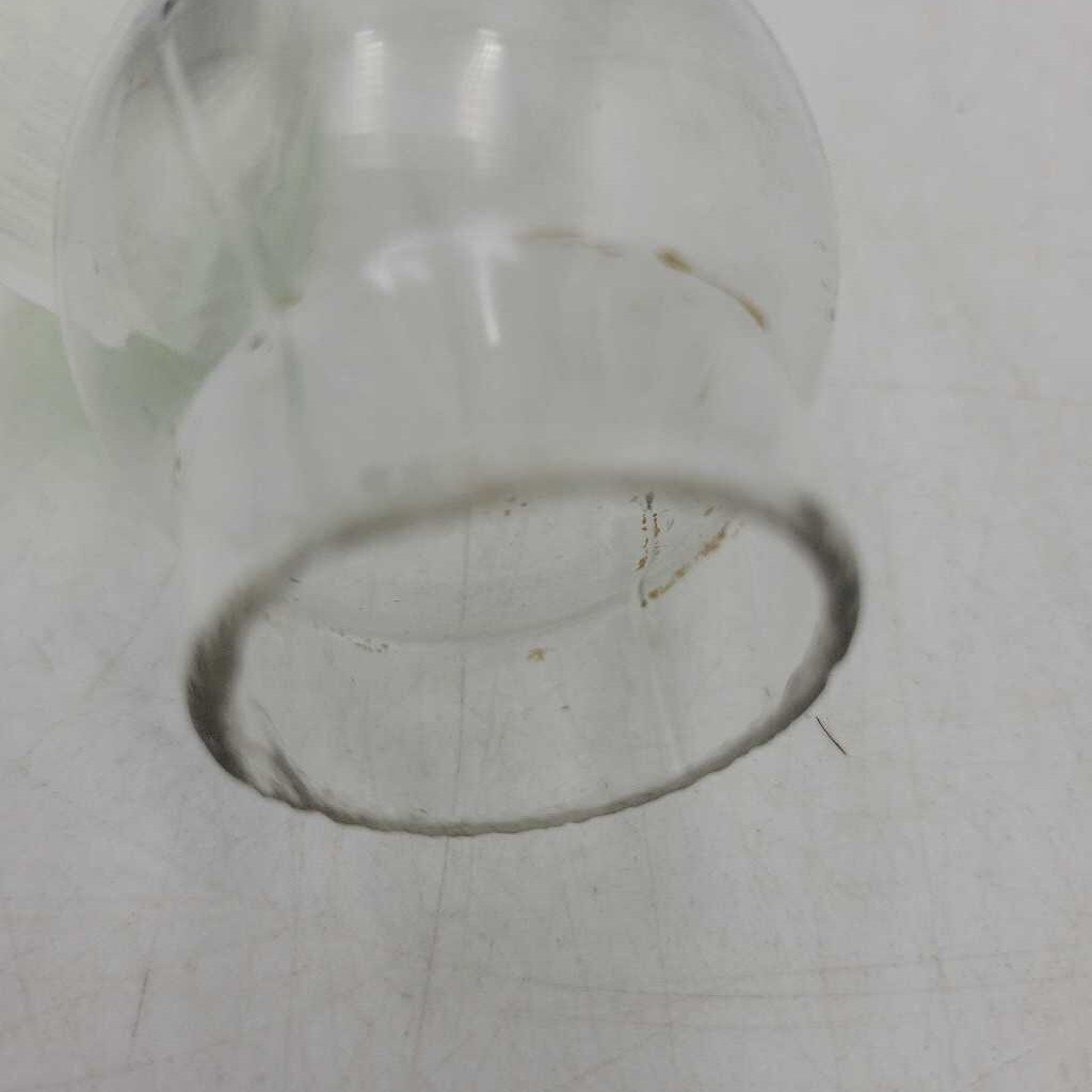 Antique miniature small Oil Lamp Lantern Glass Chimney (JAS)