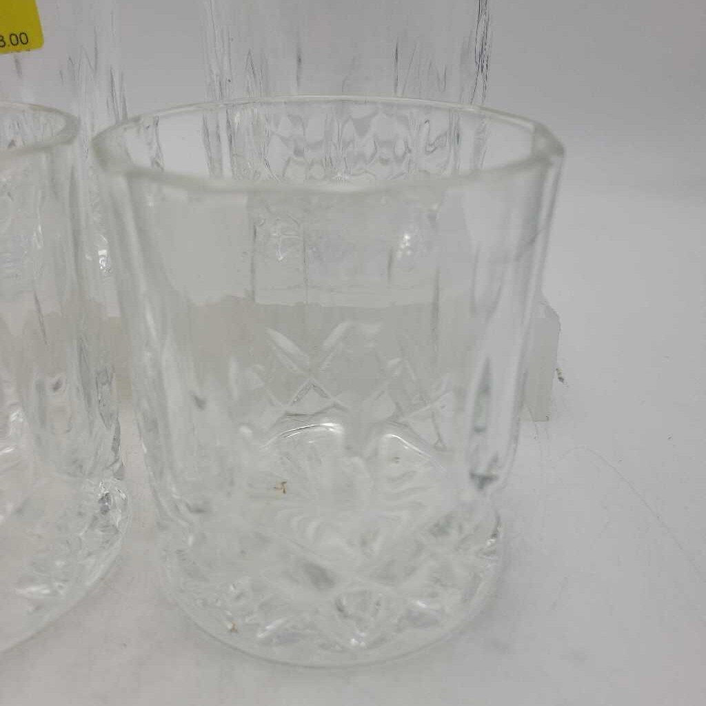 5 crystal glasses (LIND)
